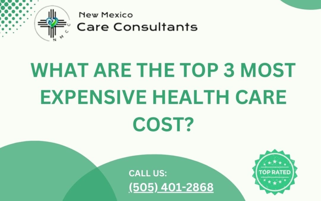 What are the top 3 most expensive health care cost?