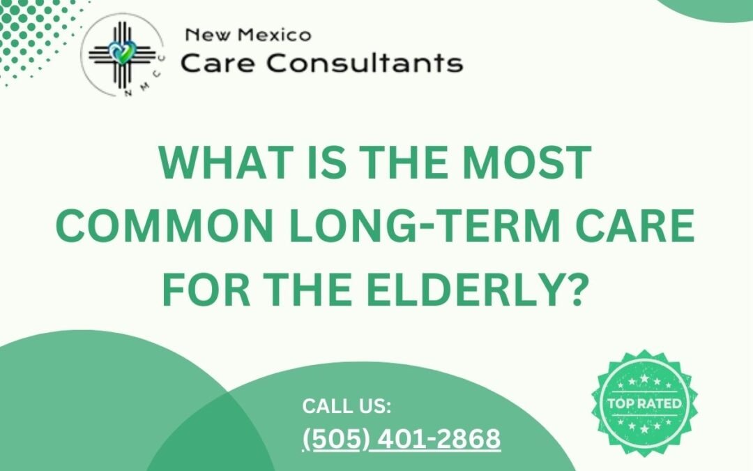 What is the most common long-term care for the elderly?